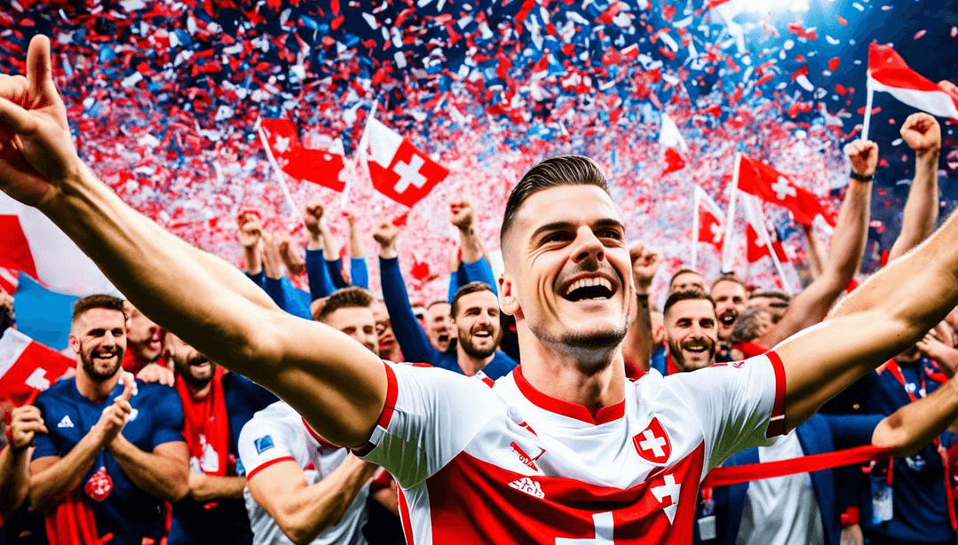 Vier Geschichten des Schweizer Sieges: Xhaka Jubelt im Dritte Halbzeit Podcast